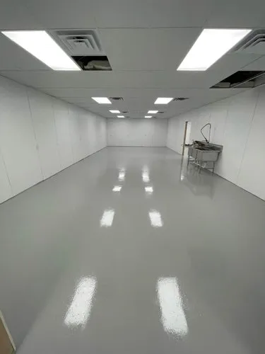 How long does epoxy floor coating service in Van Buren, AR last?